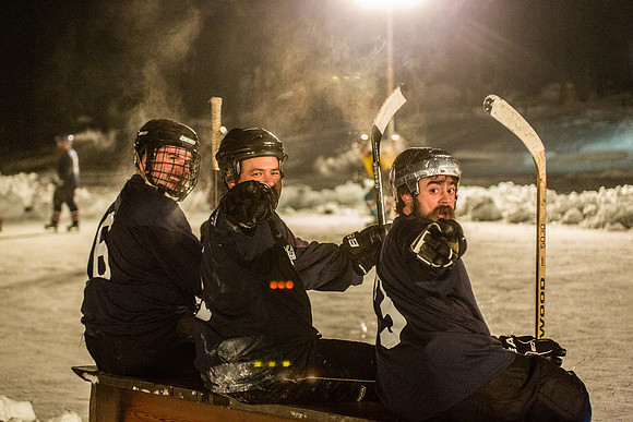 Seeley Lake Pond Hockey -5938