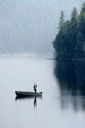 Fish On - Holland Lake, Condon, MT