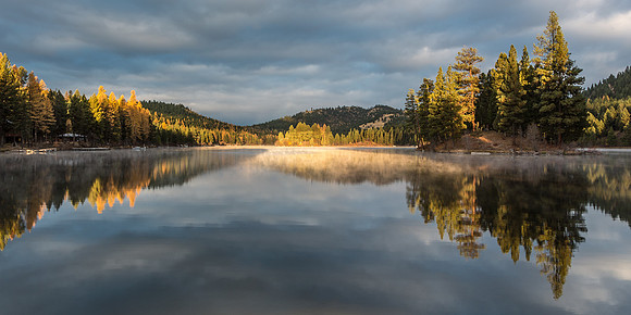 Another Day Reflecting on Big Sky Lake