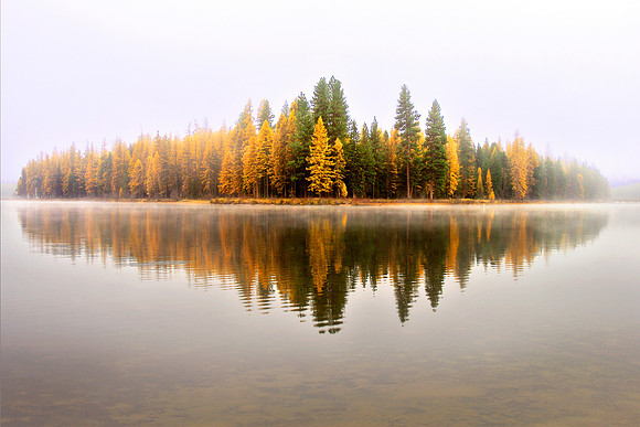 Fall, River Point, Seeley Lake, MT