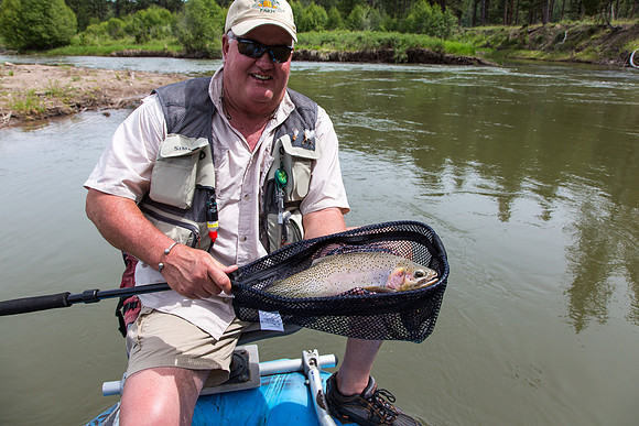 Nick on the Blackfoot River