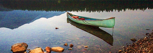 Moonlit Canoe