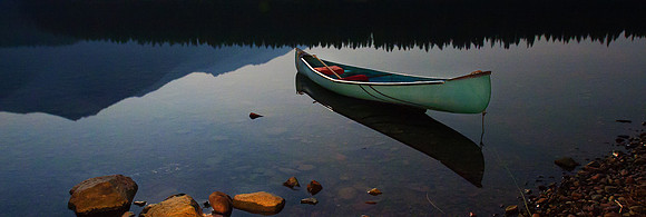 Moonlit Canoe Pano 2